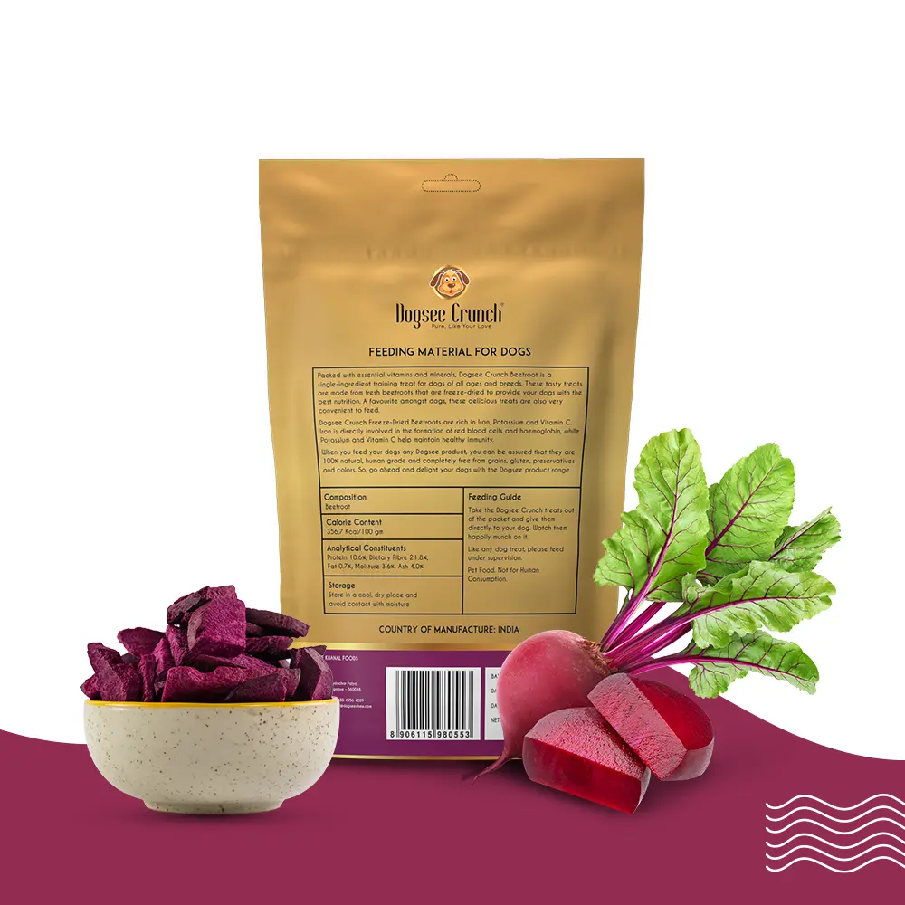 Dogsee Crunch Beetroot Pack of 3 view 2