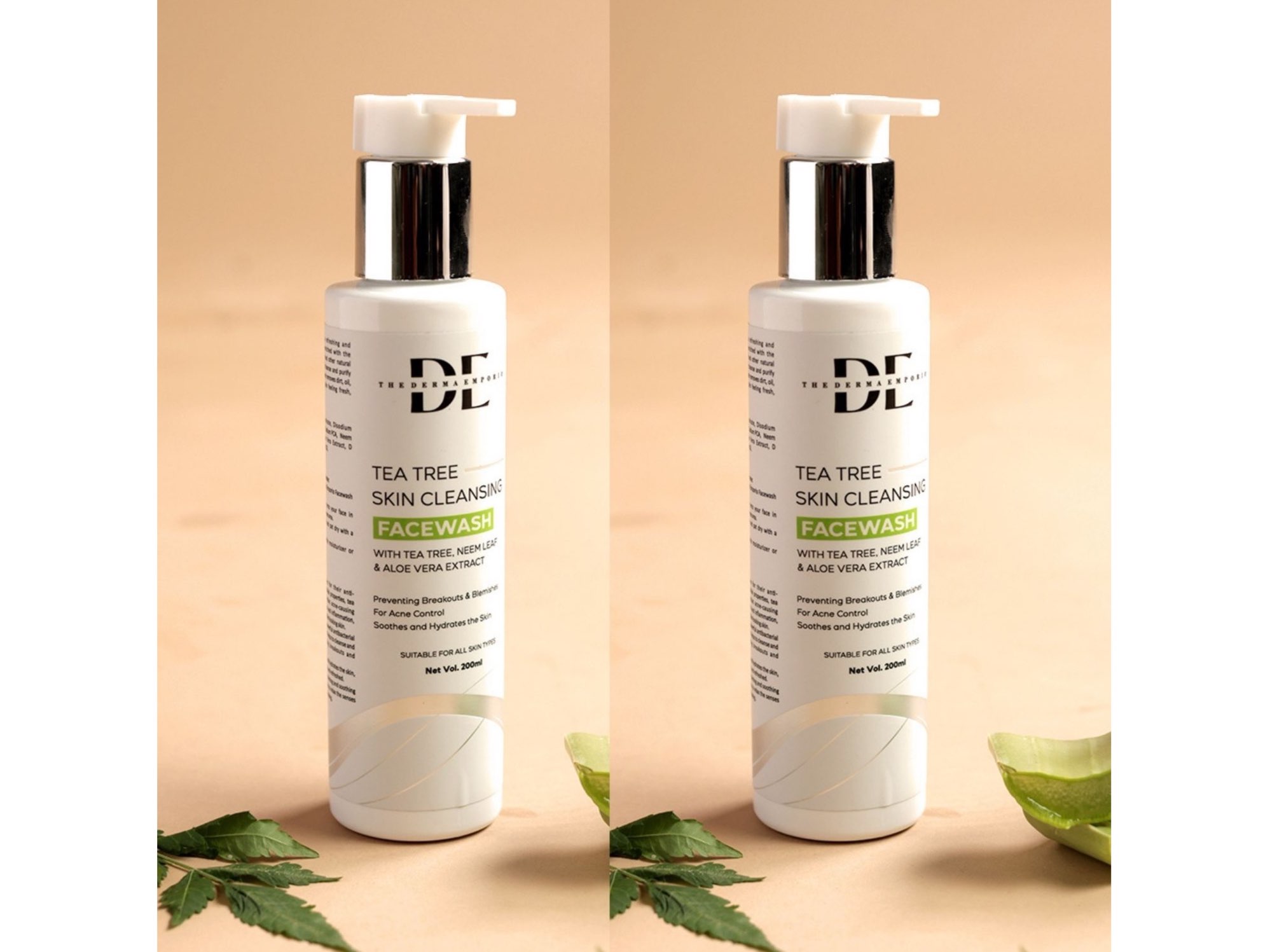 Combo - Tea Tree Skin Cleansing Facewash (2*200ml)