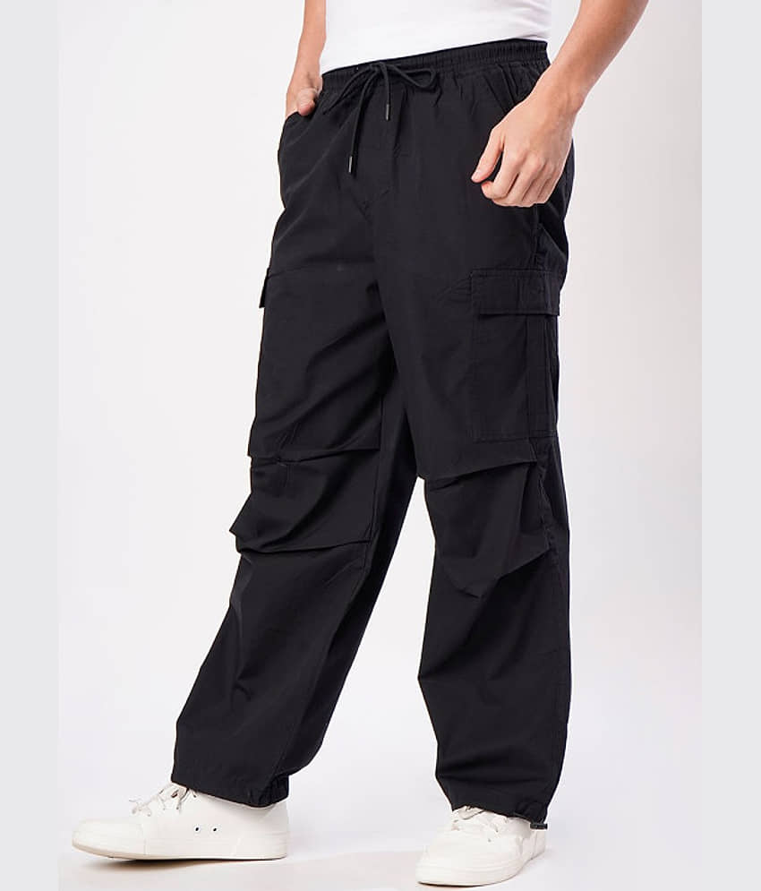 Bene Kleed Loose Men's Cargos - Black ( Pack of 1 ) view 2