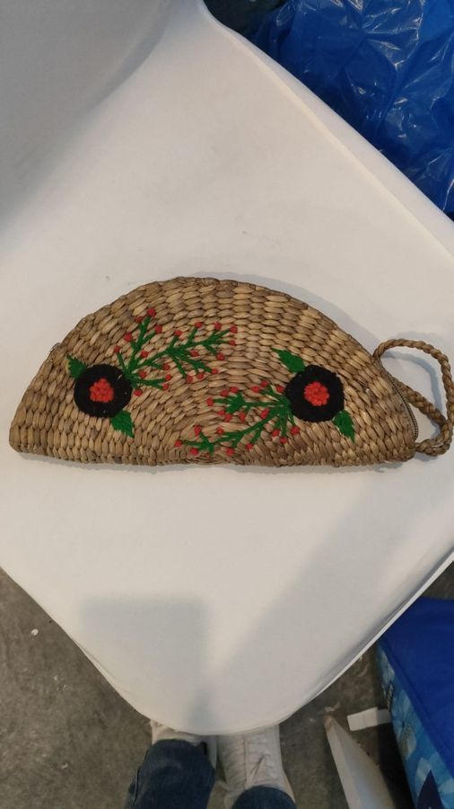 Water Hyacinth Purse view 2