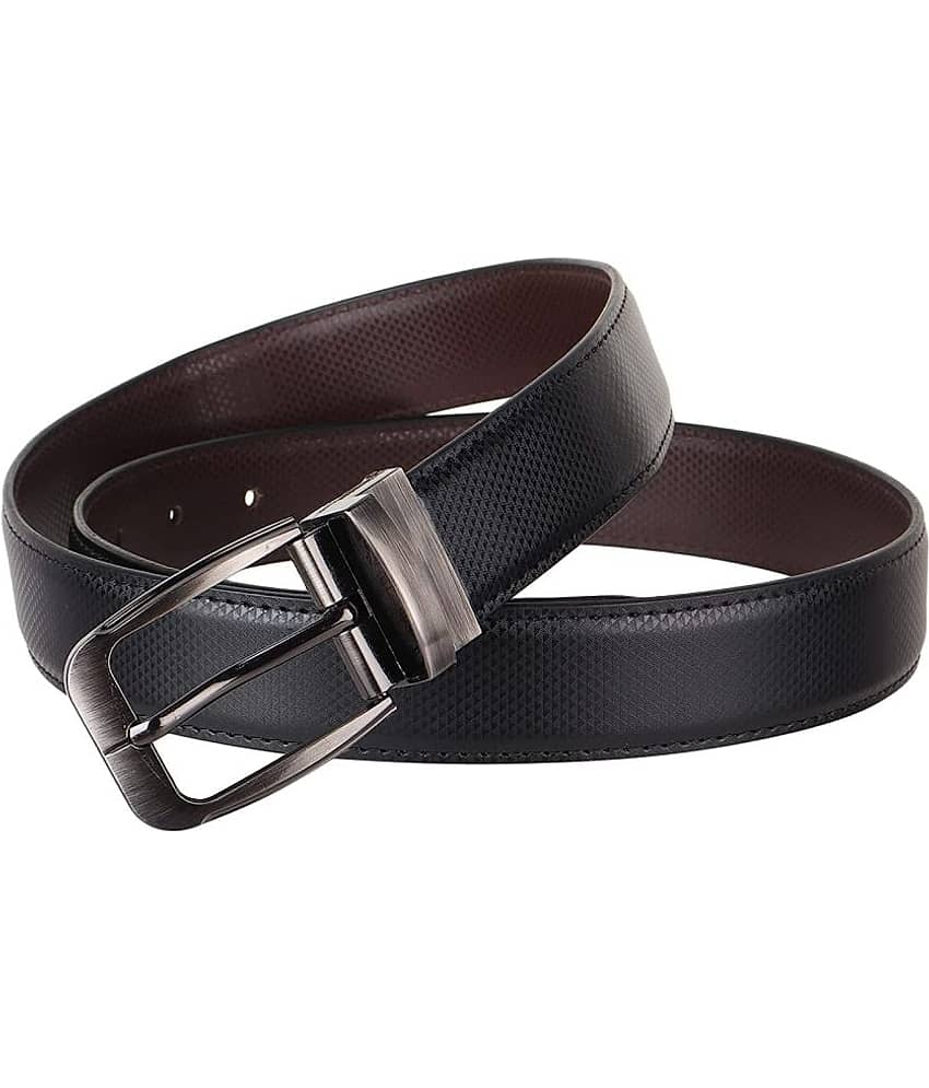 Creature - Black Faux Leather Men's Formal Belt ( Pack of 1 ) view 2