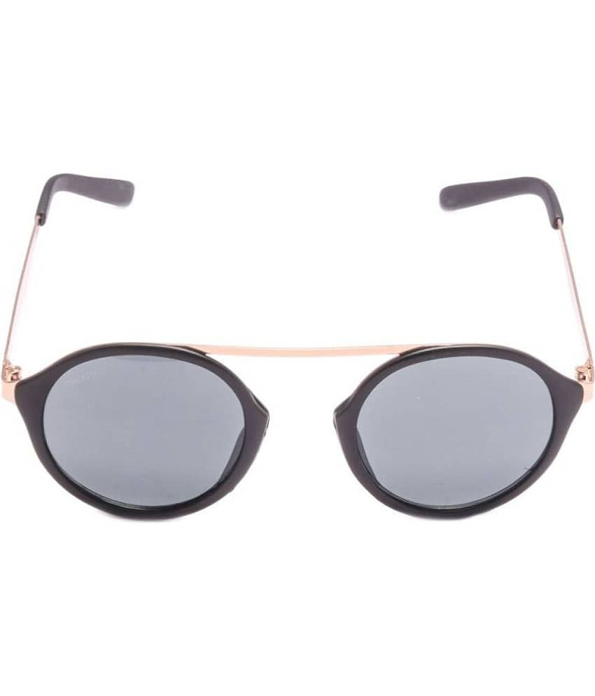 Creature Grey Round Sunglasses ( MAPLE-101 ) view 2