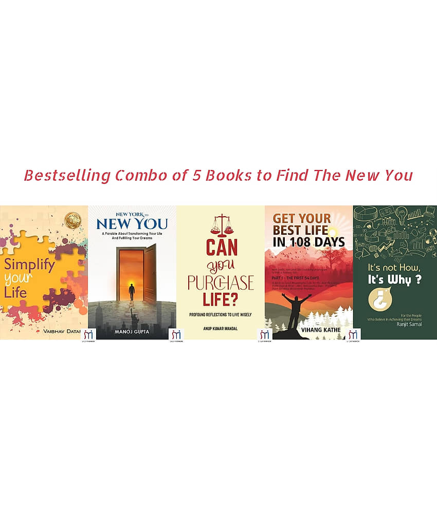 Bestselling Combo of 5 Books to Find The New You view 2