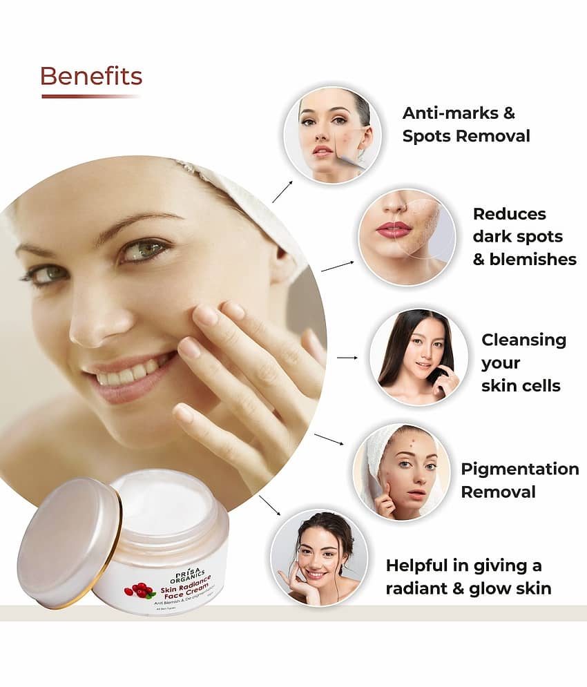 PRISA ORGANICS Day Cream Normal Skin Argan Oil ( 50 gm ) view 2