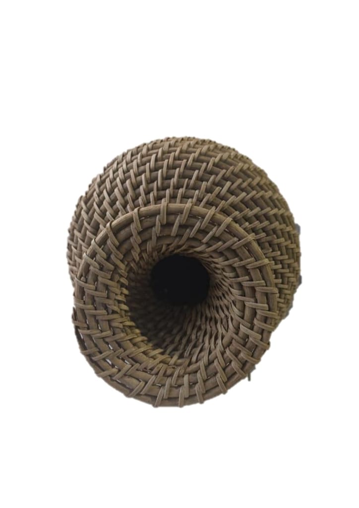Bamboo cane flower pot view 2
