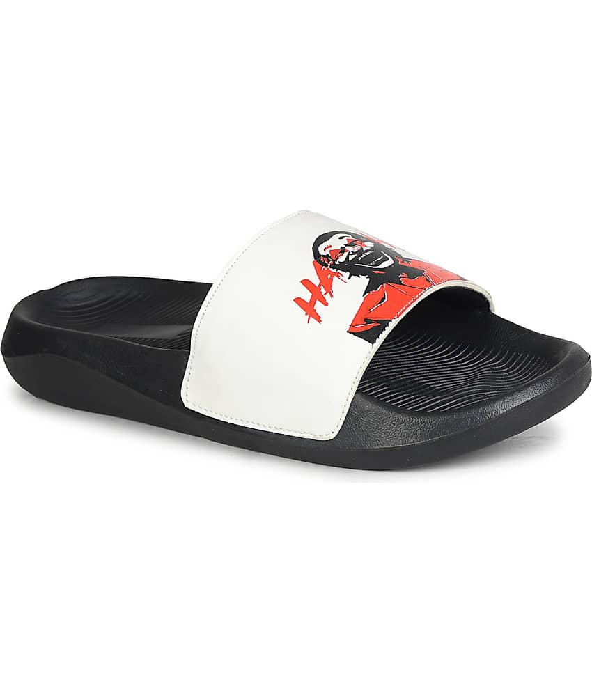 PERY PAO White Men's Slide Flip Flop view 2