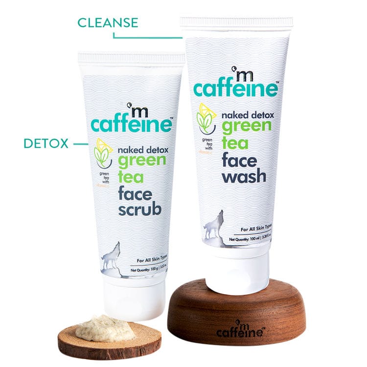 MCaffeine Quick Green Tea Detox Kit - Cleanse & Exfoliate (200g) view 2
