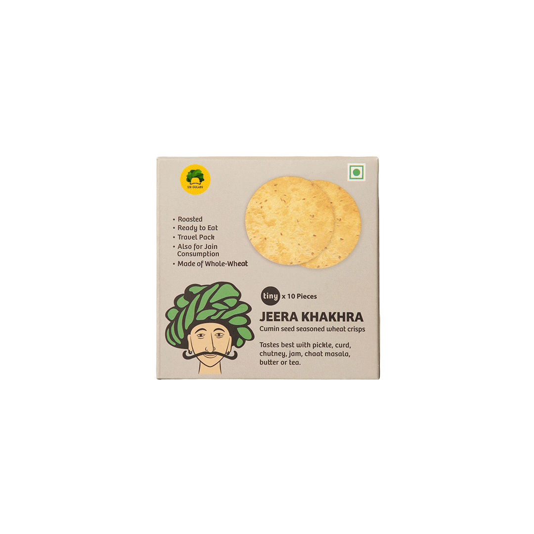 Tiny Jeera Khakhra, 10 Pcs