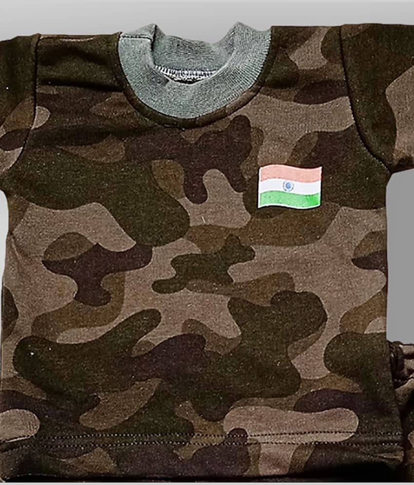 harshvardhanmart.com Pack of 1 Baby Boys Hoisery T-Shirt & Shorts ( Green ) view 2