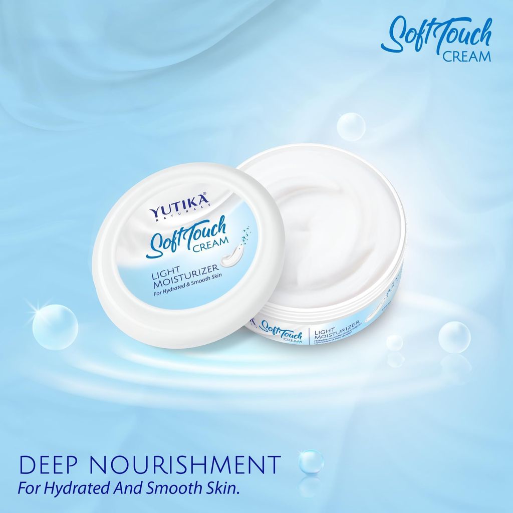 Yuthika Soft Touch Light Moisturizer Cream 300ml and Sunscreen Lotion SPF 30 PA+++ with UVA & UVB Protection - 300ml view 2