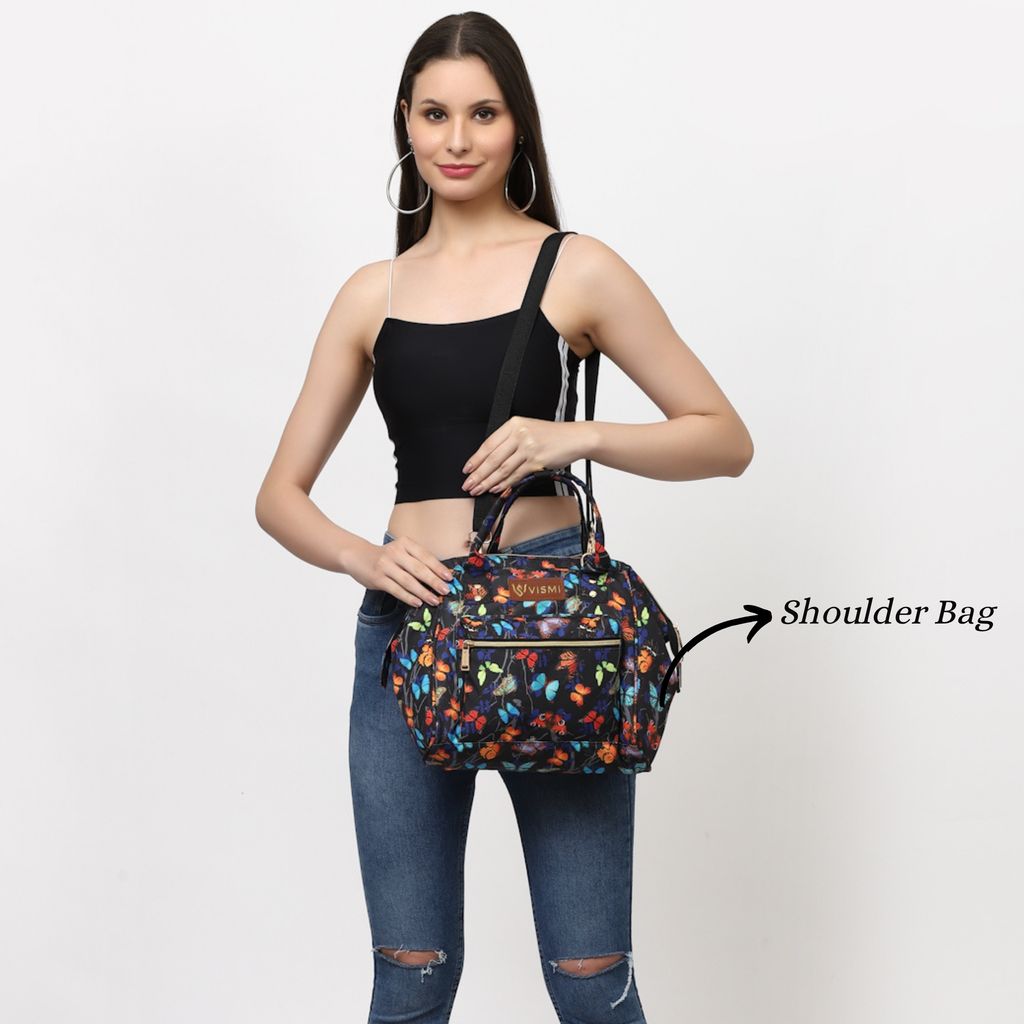 VISMIINTREND Diaper Bags for Mom | Travel Maternity Backpack Bags | Water Resistant | Premium Oxford Fabric | Gifts for Mom to Be | Baby Shower Gift view 2