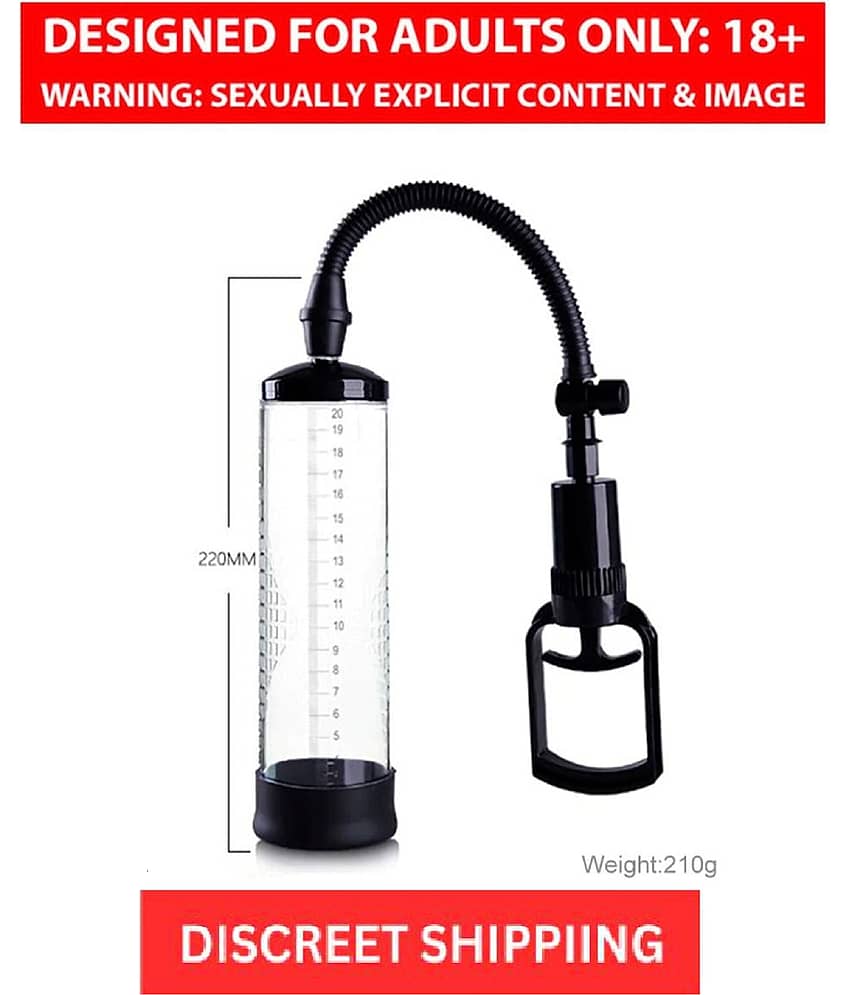 Penis Vacuum Manual power Pump Male Enhancement Enlarger Pump for Men - IMPORTED view 2