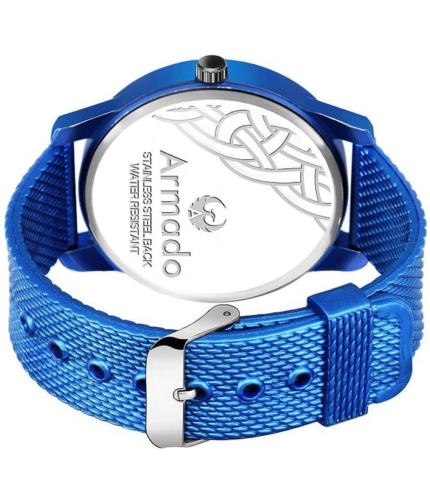 Armado 1510-BLUE Rubber Analog Men's Watch view 2