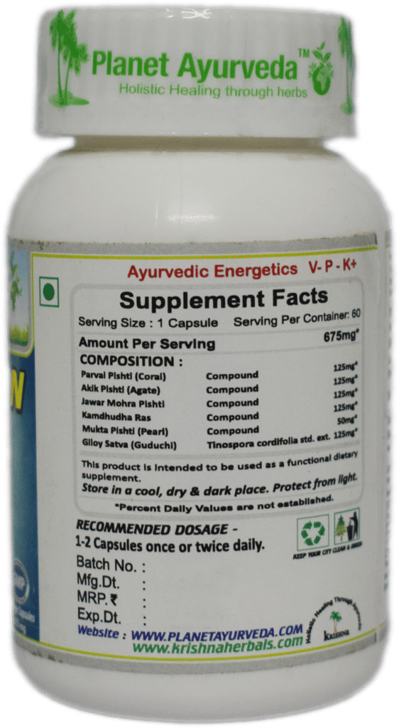 Planet Ayurveda Heartburn Capsules - 60 Veg Capsules view 2