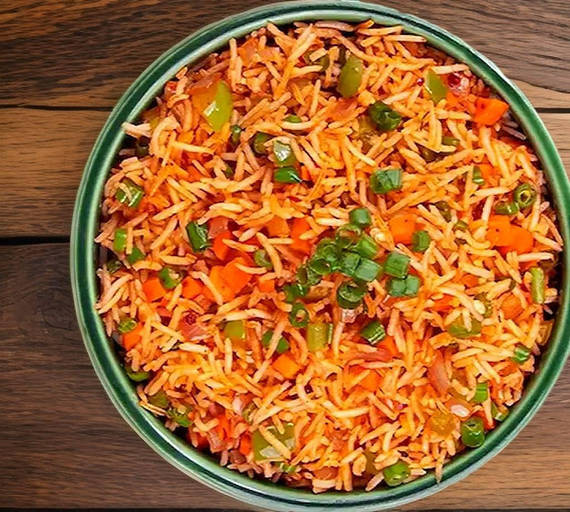 Veg Garlic Fried Rice