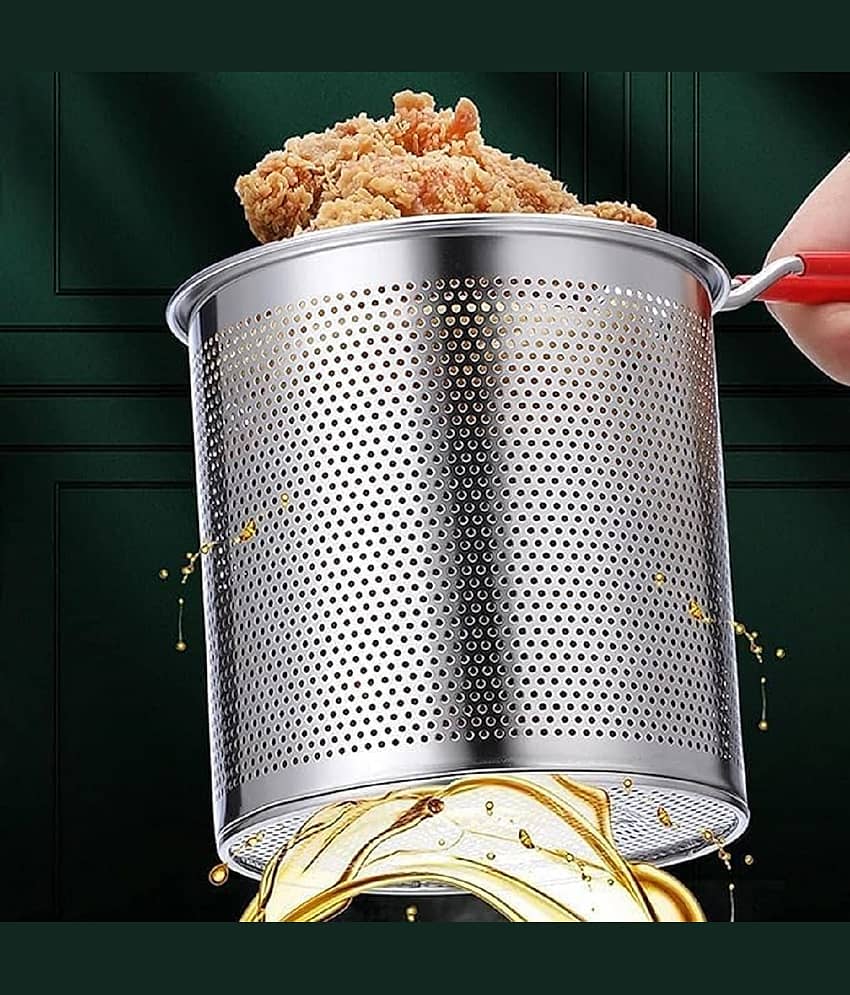 RAMDEV ENTERPRISE Non Coated Stainless Steel Fry Pan Heavy Bottom without Lid 9 cm Diameter 0.5 Ltr view 2