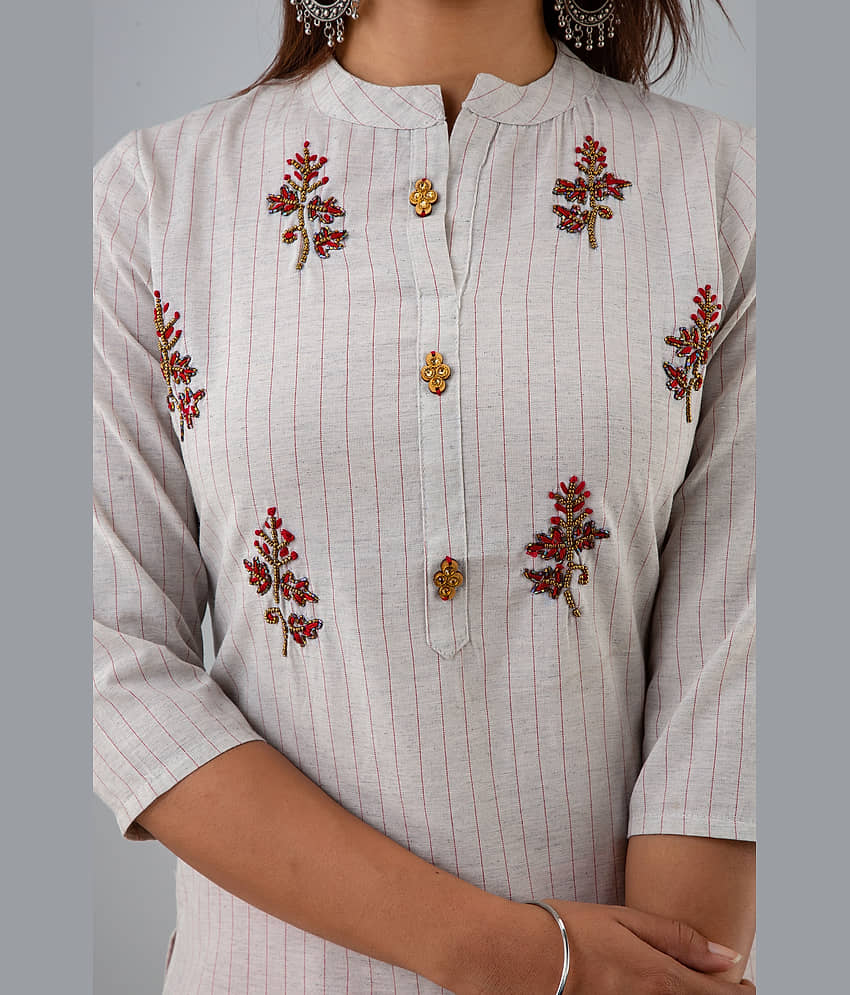 Doriya Rayon Kurti With Palazzo - Stitched Suit Single view 2