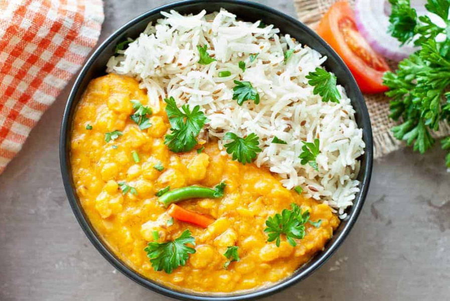 Dal fry & jeera rice combo