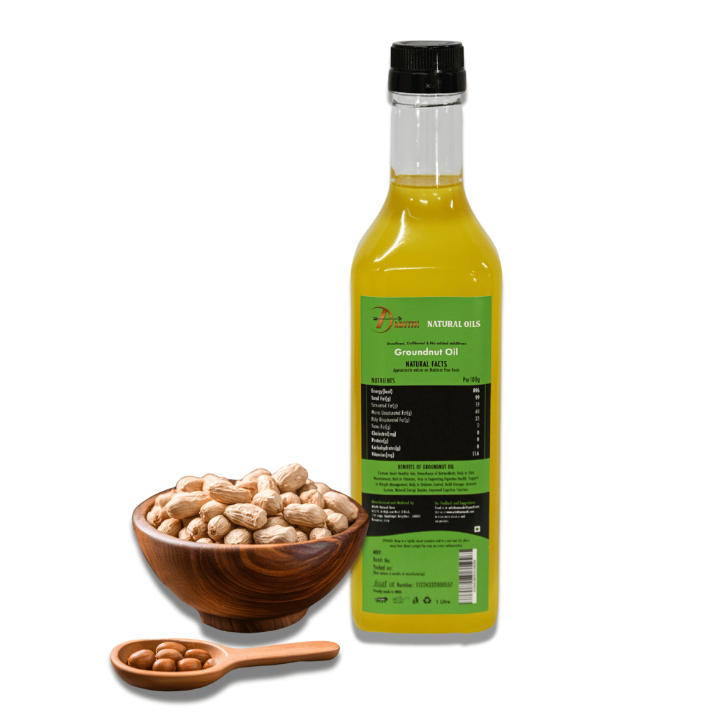 Advith Natural Wood/Cold Pressed Groundnut oil 1 Liter view 2
