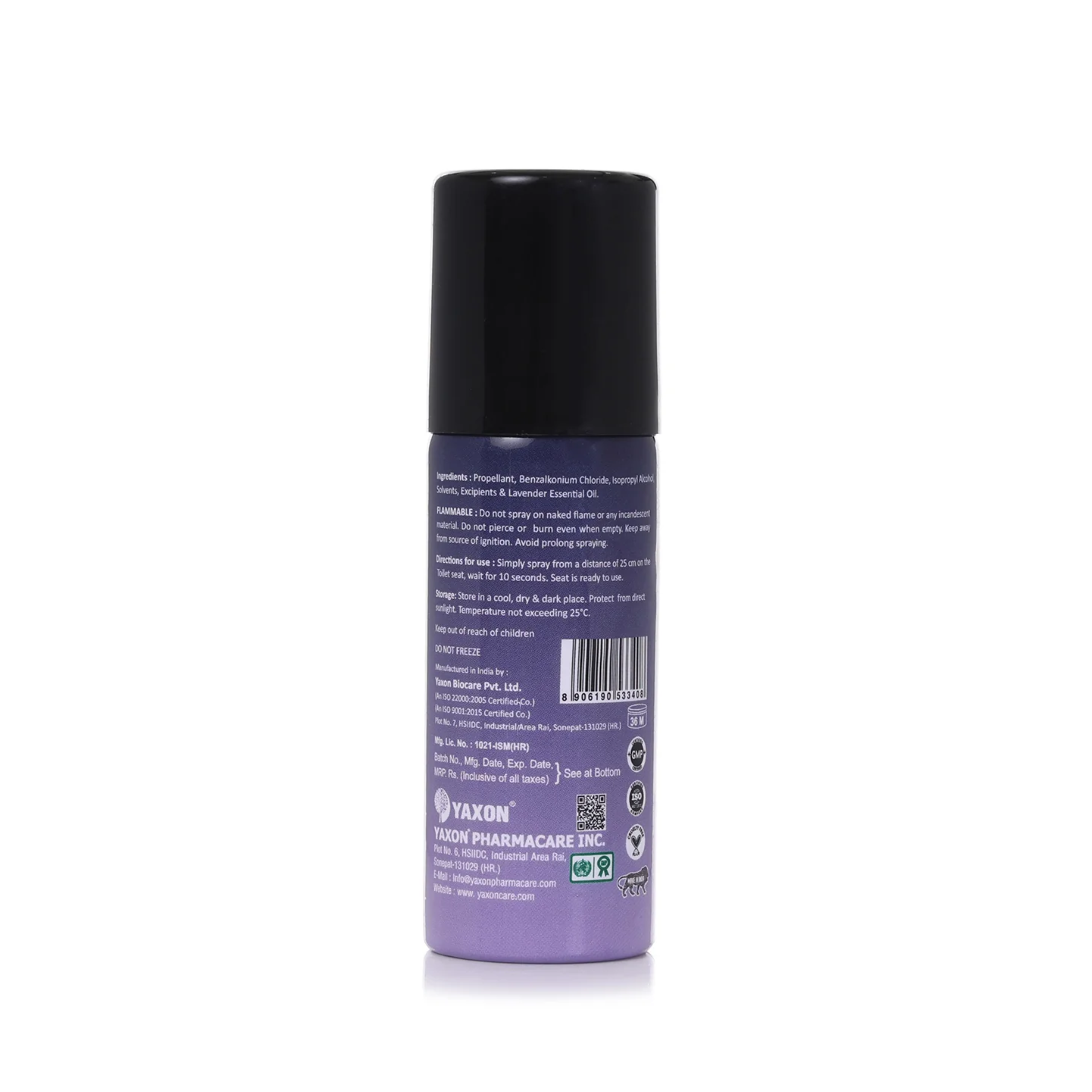 Dermease Pee Guard Spray Lavender Fragrance for Hygiene view 2