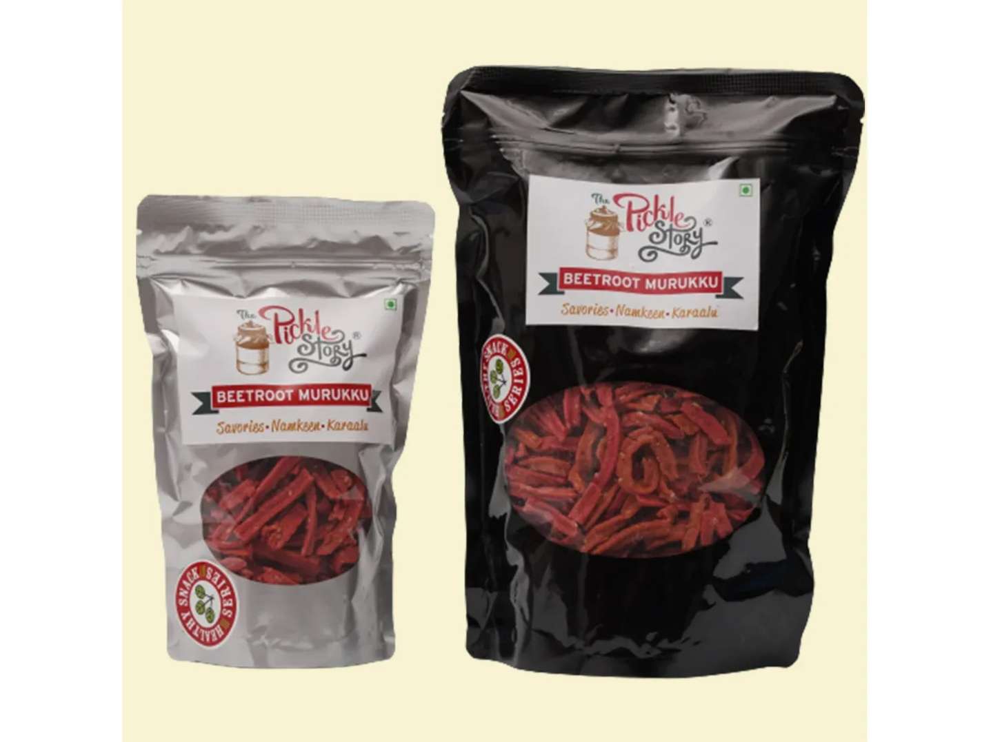 Beetroot Murukku 100 Grams view 2