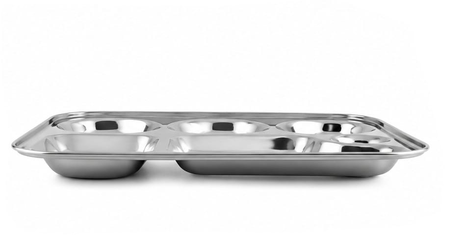 PNB Kitchenware 6 in 1 Partition Plate ISI & BIS Approved , Pack Of 1 view 2