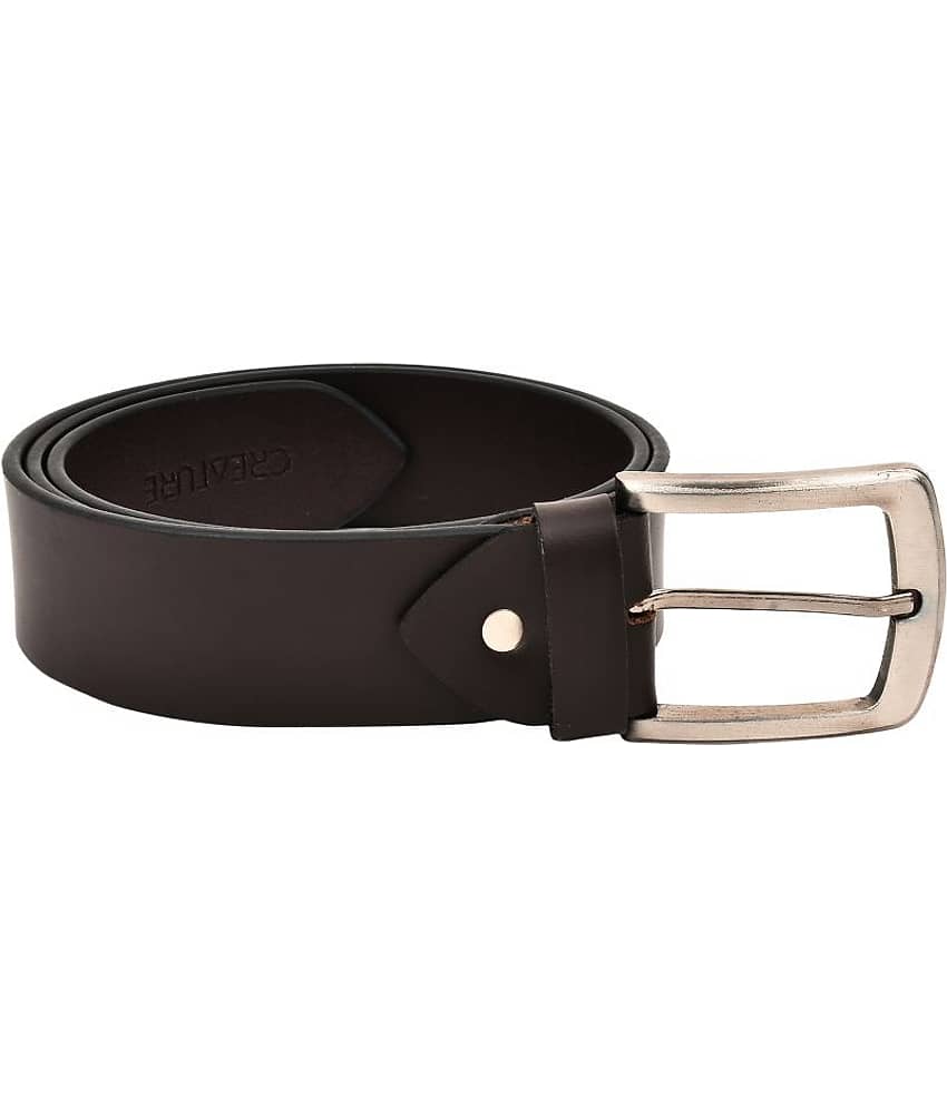 Creature - Brown Leather Men's Casual Belt ( Pack of 1 ) view 2