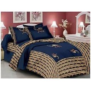 Rajasthani Penchwork Double Bed Sheet view 2