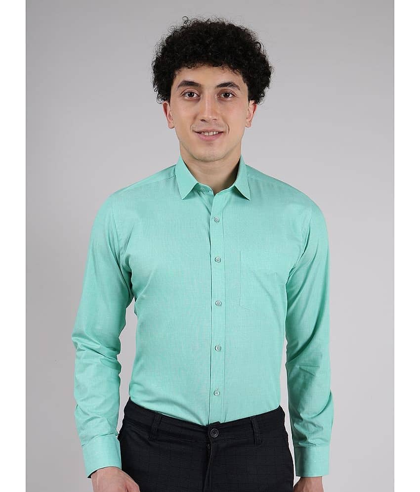 Hoffmen Linen Regular Fit Full Sleeves Men's Formal Shirt - Black ( Pack of 1 )