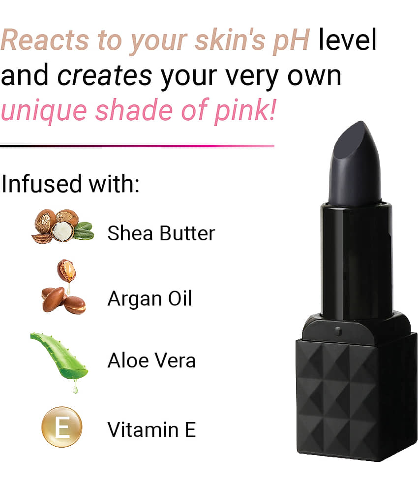 Iba Must Have Black to Pink PH Lipstick, 3.5g , Moisturizing & Long Lasting, (Pack of 1) view 2