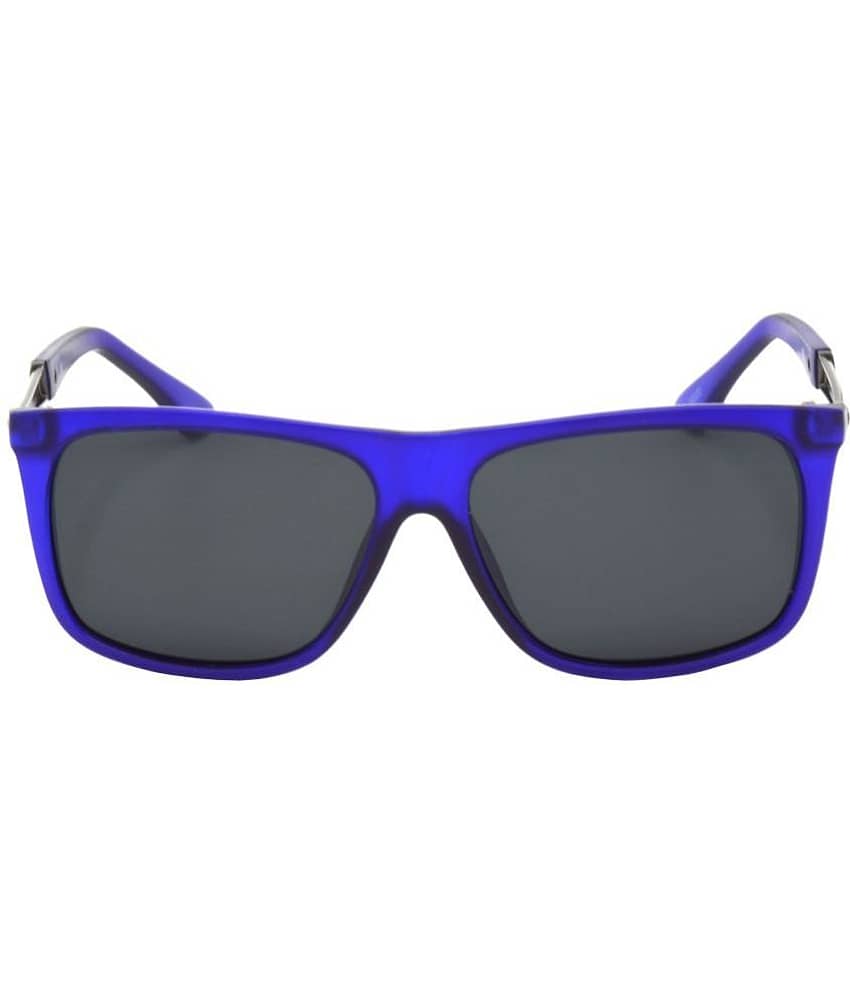Hrinkar Blue Rectangular Sunglasses ( Pack of 1 ) view 2