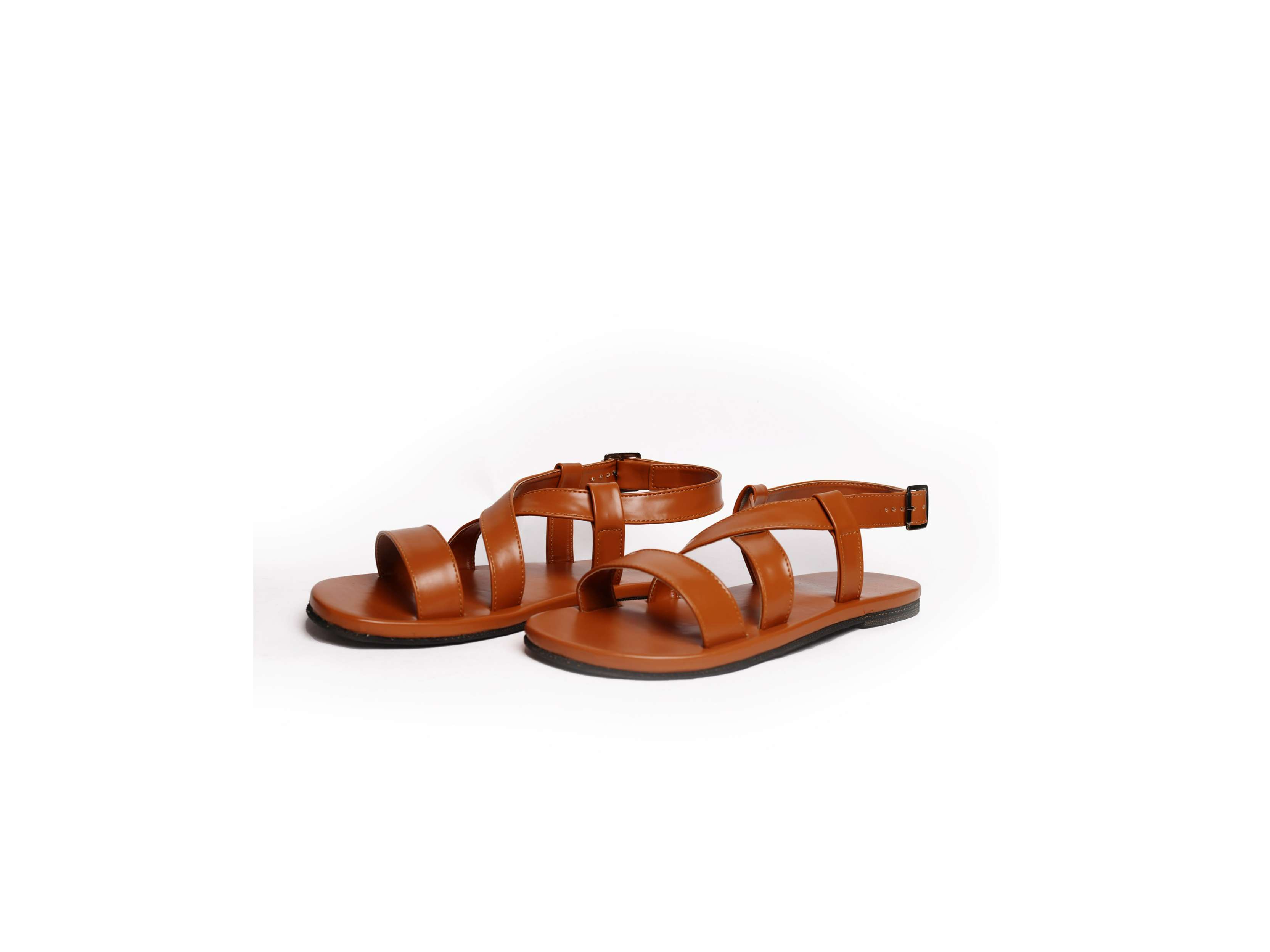 Paaduks Calor Tan Sandals For Men - UK 6 view 2