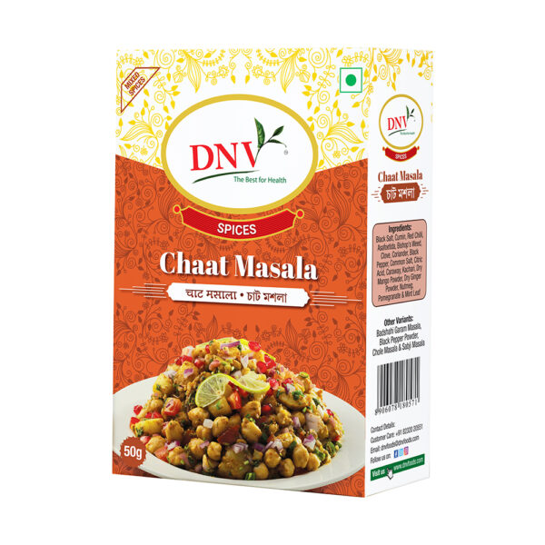 DNV Foods Chaat Masala Box, 50 gm view 2