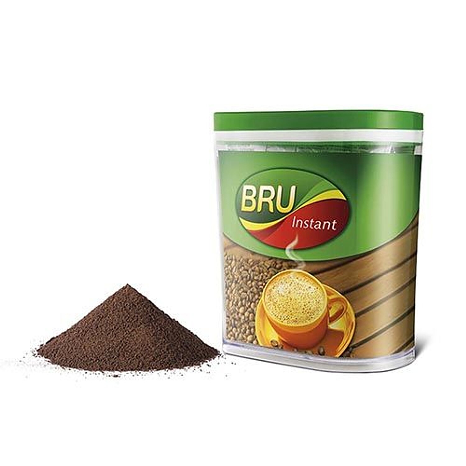 Bru Instant Coffee, 200 G Tub view 2