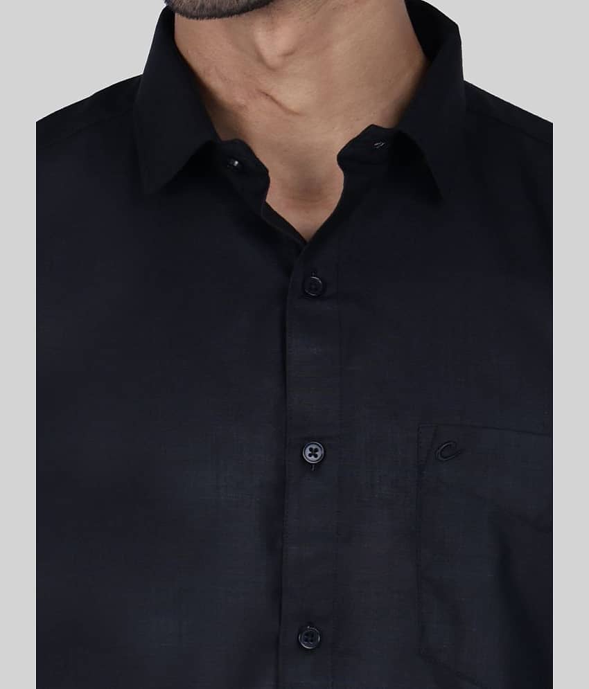Comey Cotton Blend Regular Fit Full Sleeves Men's Formal Shirt - Brown ( Pack of 1 ) view 2