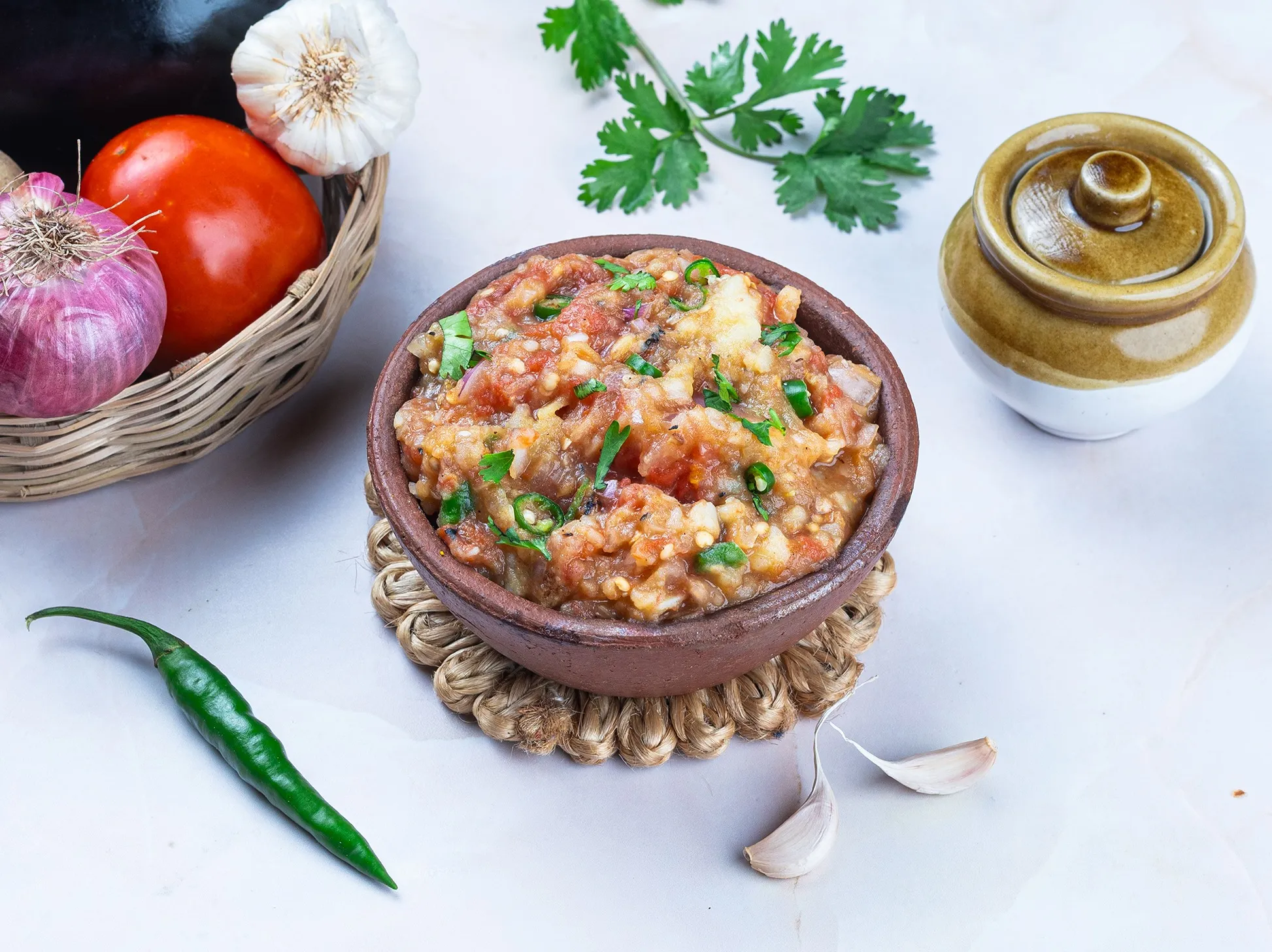 Aloo Baingan Chokha