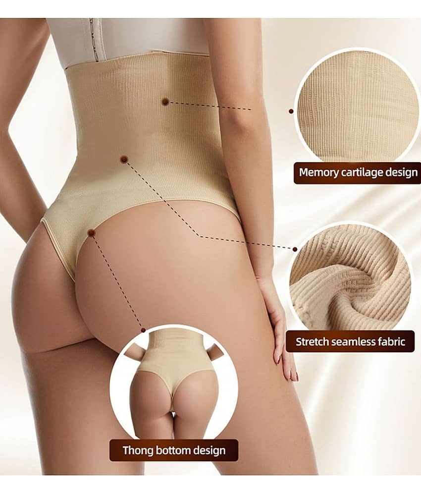 Tkeshto - Cotton Beige Women's Tummy Tucker view 2