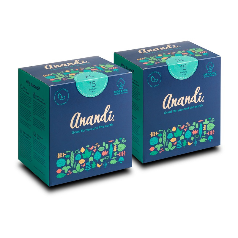 Anandi Sanitary Pads for Women 30 XL Pads