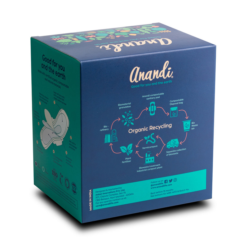 Anandi Sanitary Pads for Women 30 XL Pads view 2
