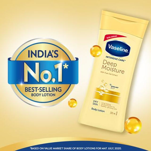 Vaseline Body Lotion Intensive Care Deep Moisture, 200 ml view 2