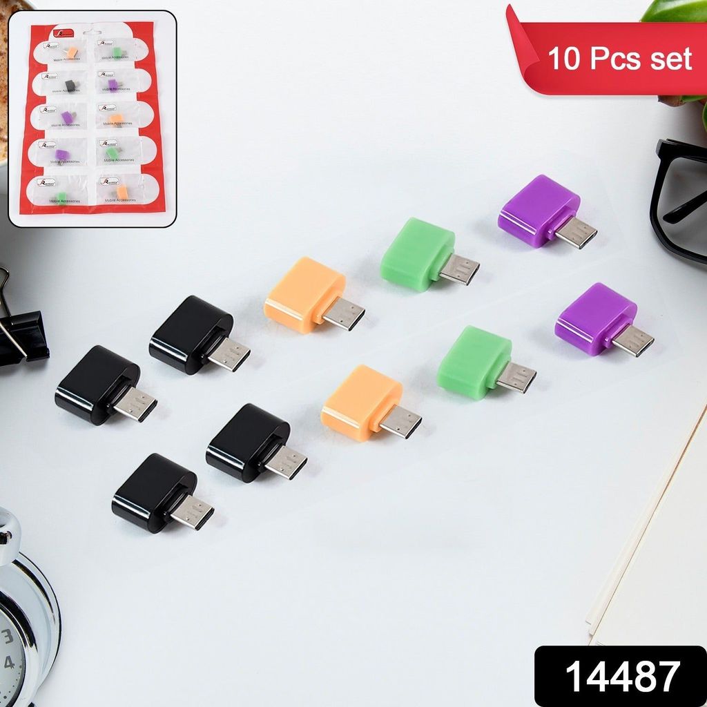 Micro USB OTG Adapter Converter (10 Pcs Set) view 2