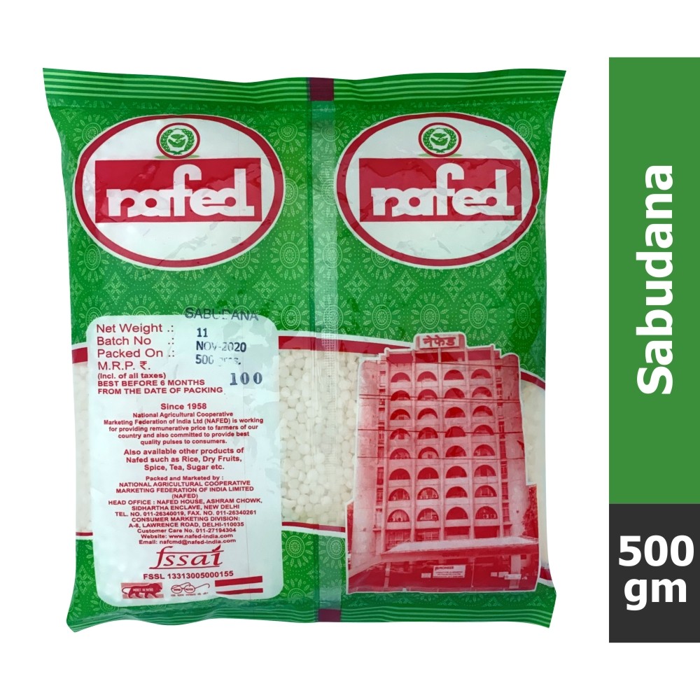 NAFED Sabudana 500 gms view 2