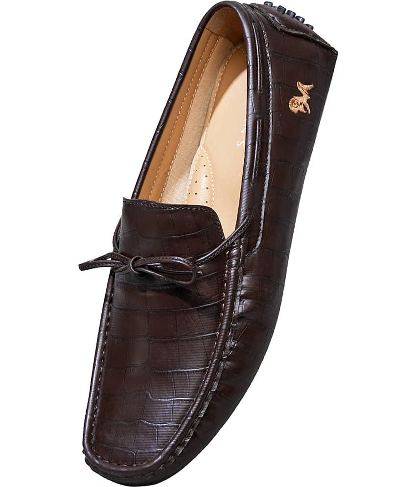 Neeman's The Charmers Brown Men's Driving Shoes view 2