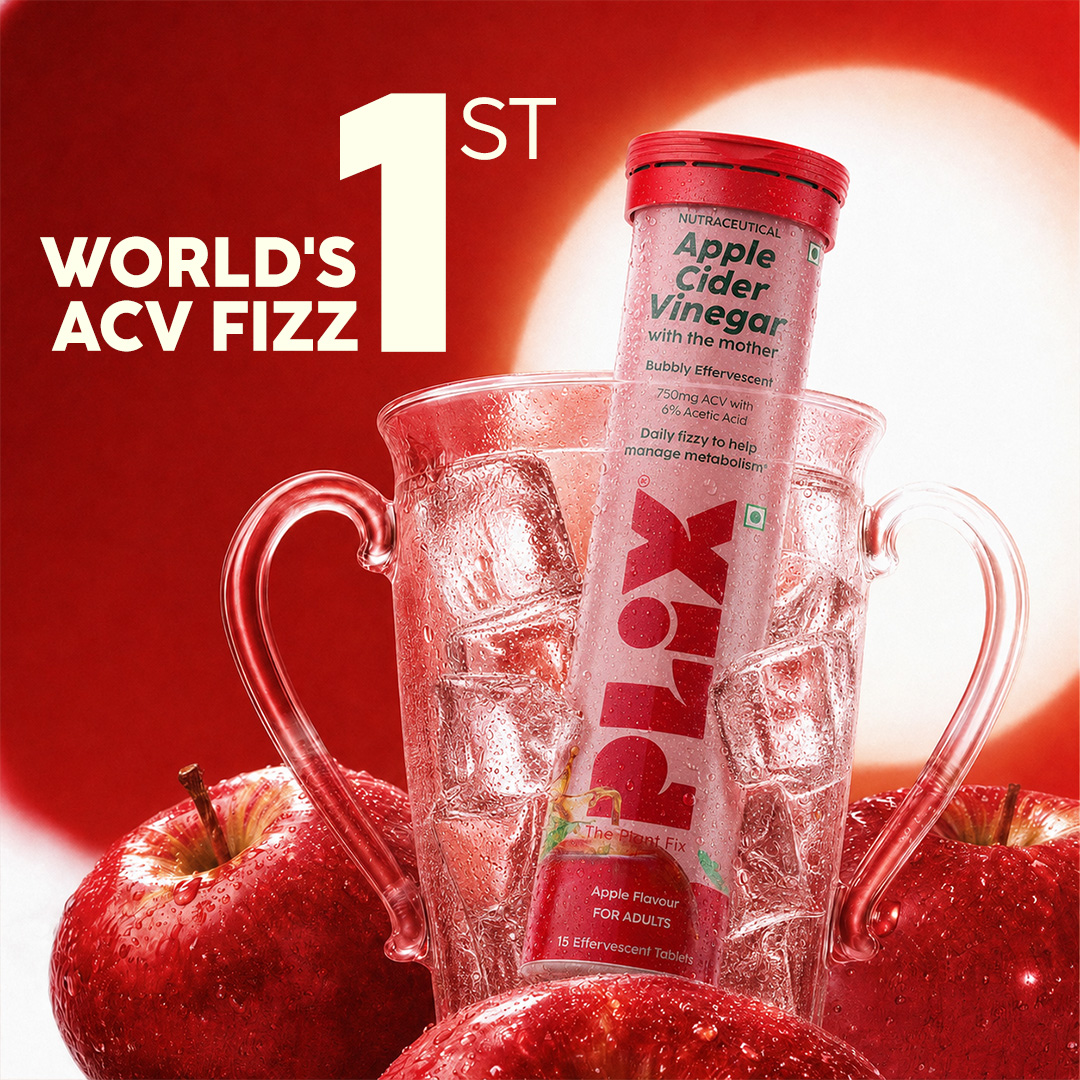 Apple Cider Vinegar Effervescent with the mother Pack of 12 Tubes__3 Months__180 Tablets view 2