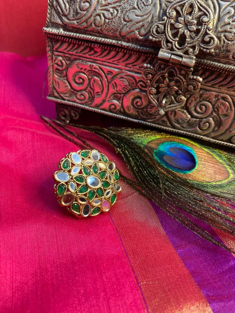 Mehfil Mirror Ring view 2