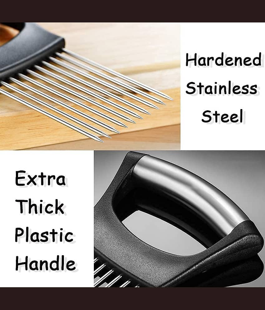 BAWALY Black Stainless Steel Mannual Chopper 0 ml ( Pack of 1 ) view 2