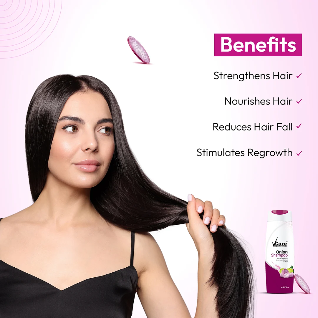 Onion Shampoo for Hair Loss - 200ml view 2