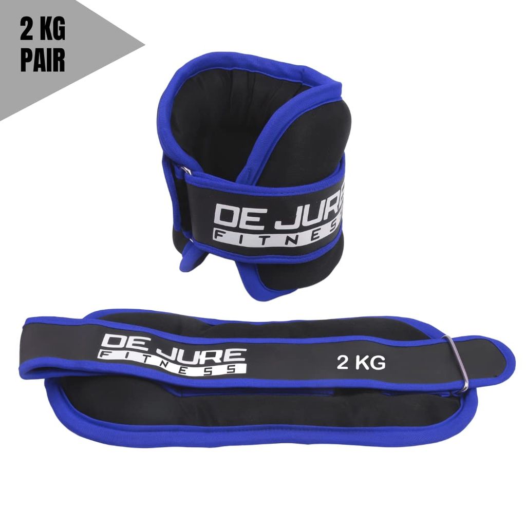 DE JURE FITNESS Ankle & Wrist Weight Set, Adjustable Strap view 2