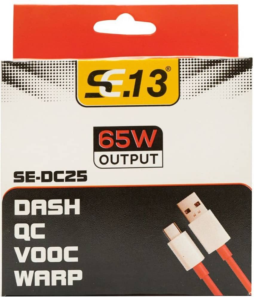 SE13 - White 3A Type C Cable 1 Meter view 2