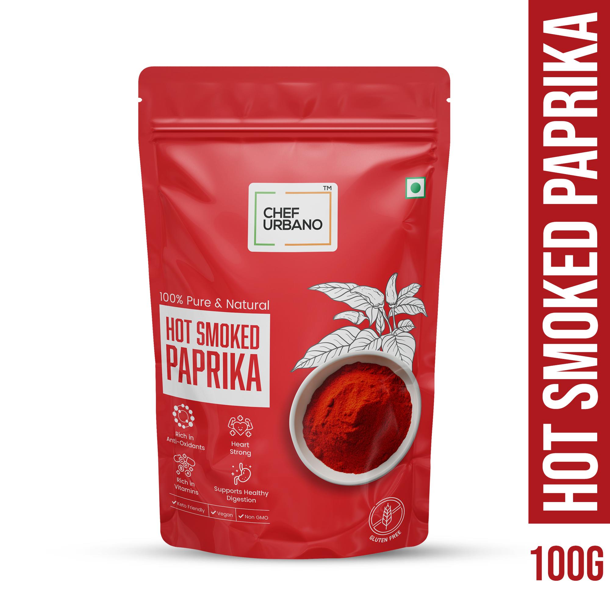 Chef Urbano Smoked Paprika Hot Pouch 250 Gms view 2